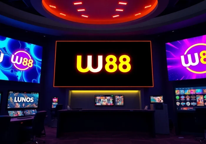 High-quality image showcasing the UU88 online casino platform with bright interfaces and engaging visuals for user trust and excitement.
