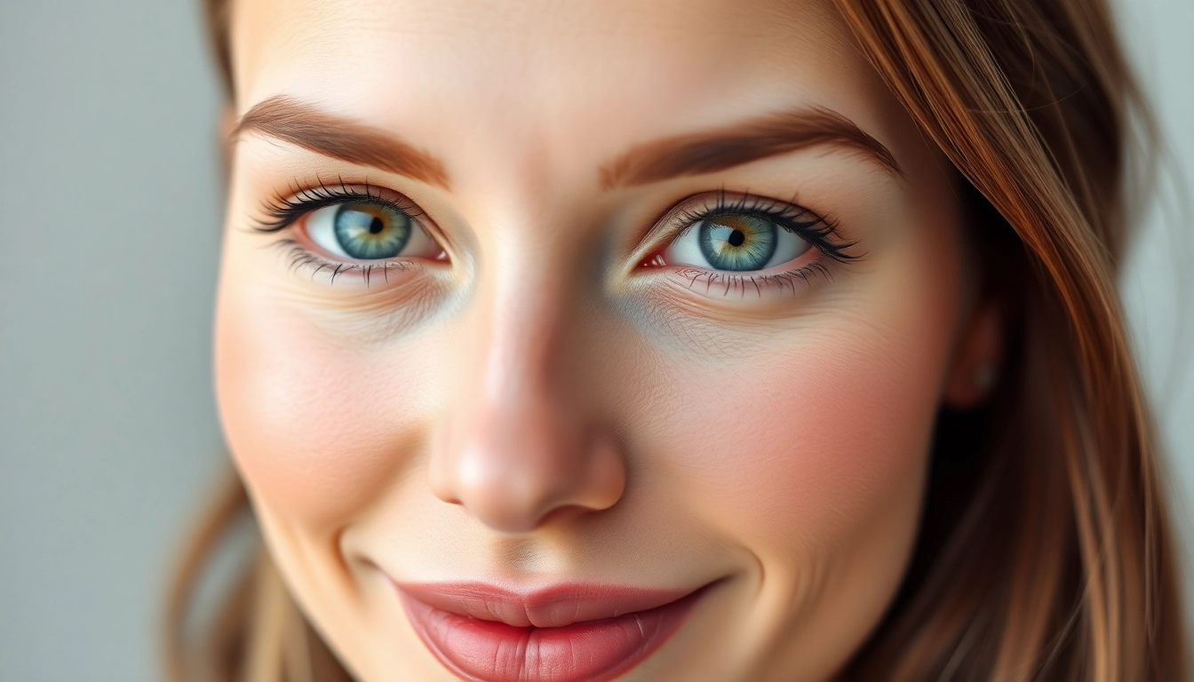 Revitalized eyes with natural eyelid lift in Oberlidstraffung Zürich, demonstrating refreshed, youthful appearance.