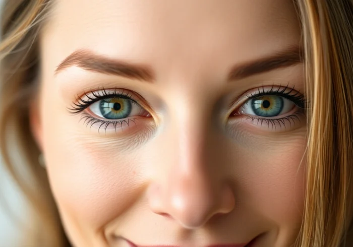 Oberlidstraffung Zürich: Bright, youthful eyes achieved through expert eyelid surgery, highlighting natural rejuvenation.