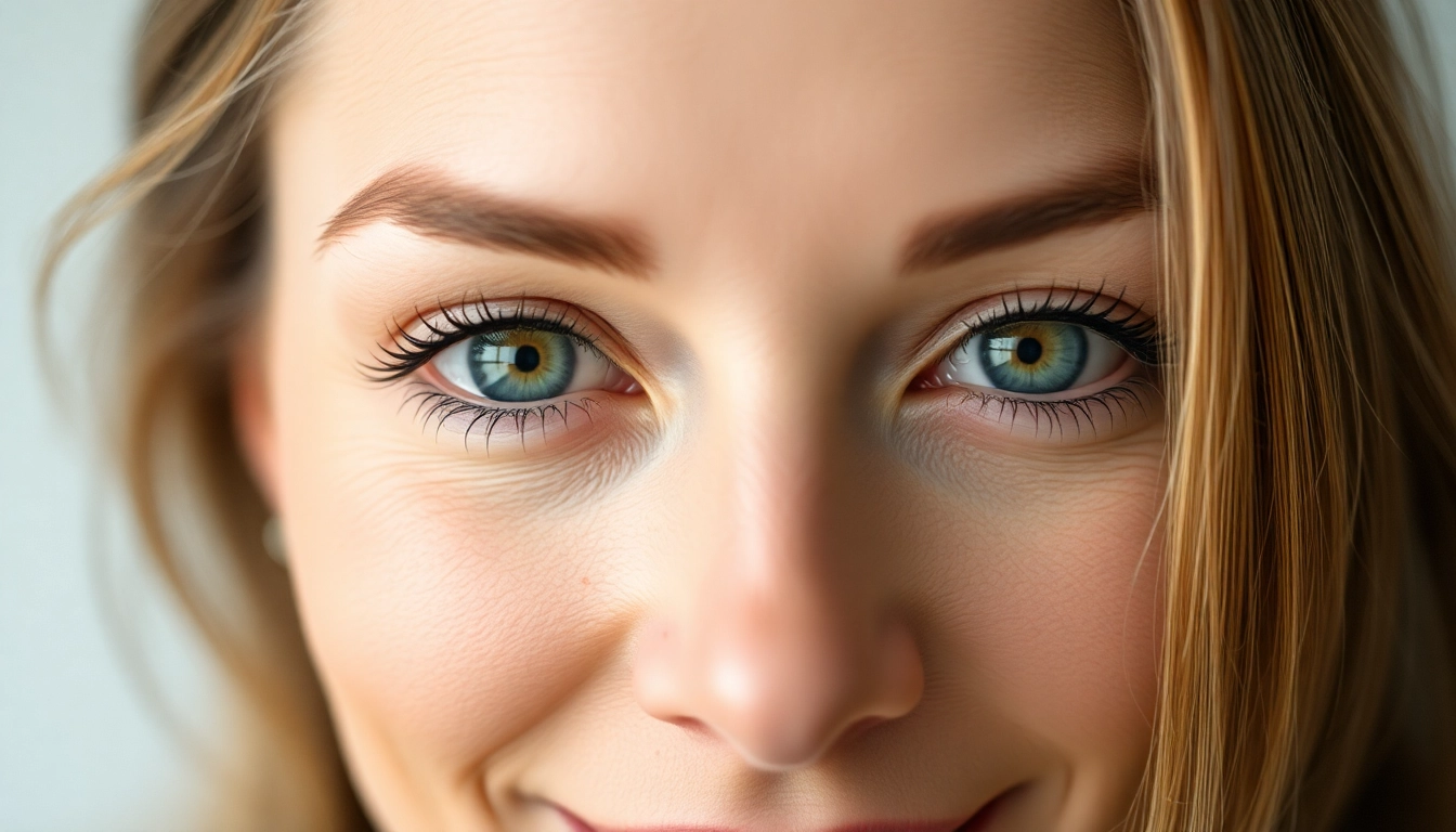 Oberlidstraffung Zürich: Bright, youthful eyes achieved through expert eyelid surgery, highlighting natural rejuvenation.