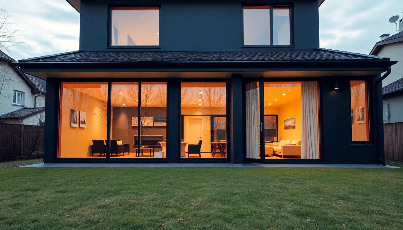 Close-up of high-quality okna PCV bydgoszcz installed in a modern home, showcasing durability and sleek design.
