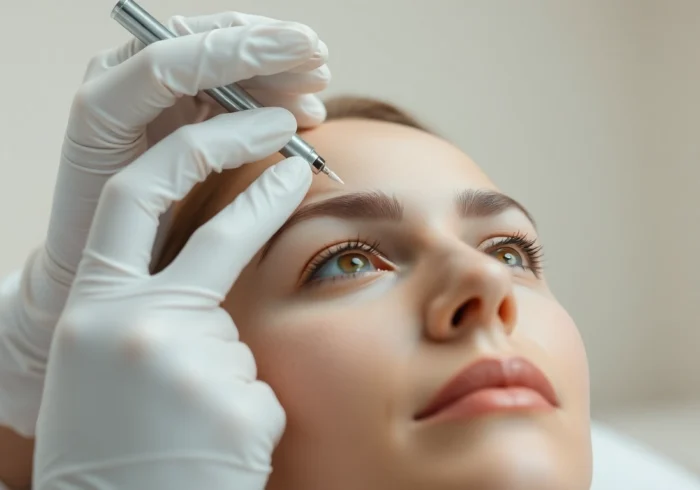 Botox Zürich treatment by a skilled aesthetic specialist in a contemporary clinic for smooth, youthful skin.