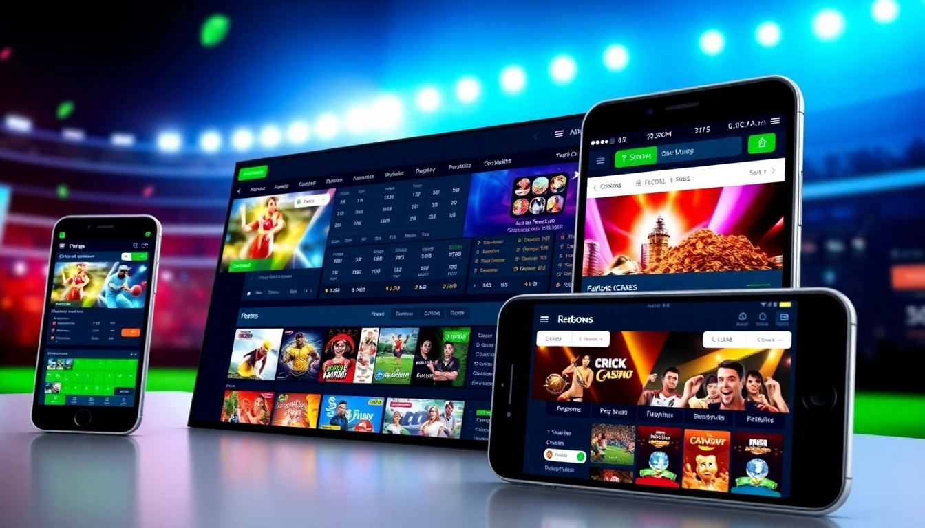 Laser 247 online betting platform with live sports and casino games on mobile and desktop, emphasizing speed and security for users.