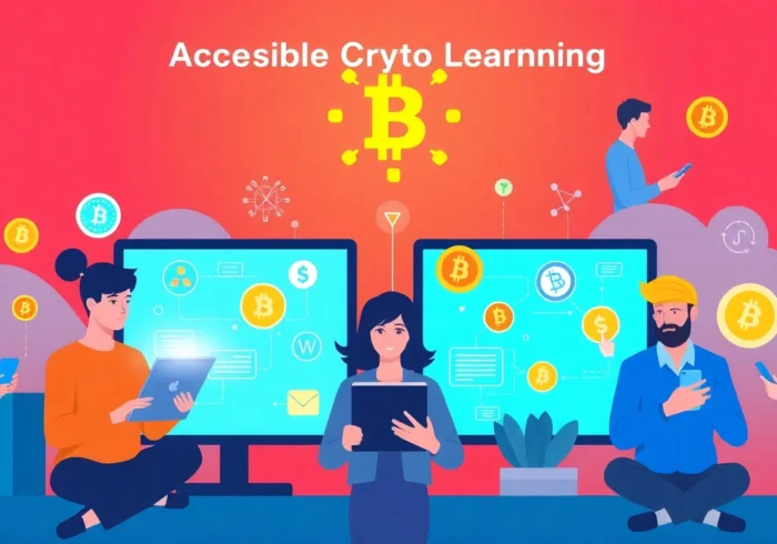 Crypto learning involves mastering blockchain concepts through engaging visuals and interactive resources for beginners and professionals alike.