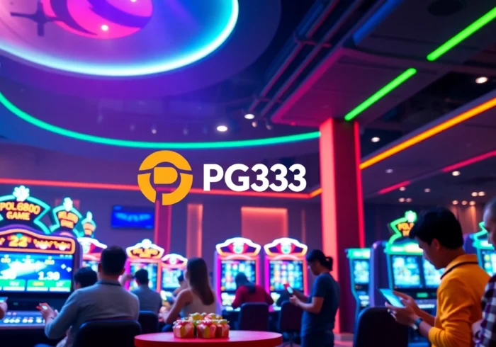 PG333 online slot platform highlighting user engagement with vibrant game interface and seamless payment system.