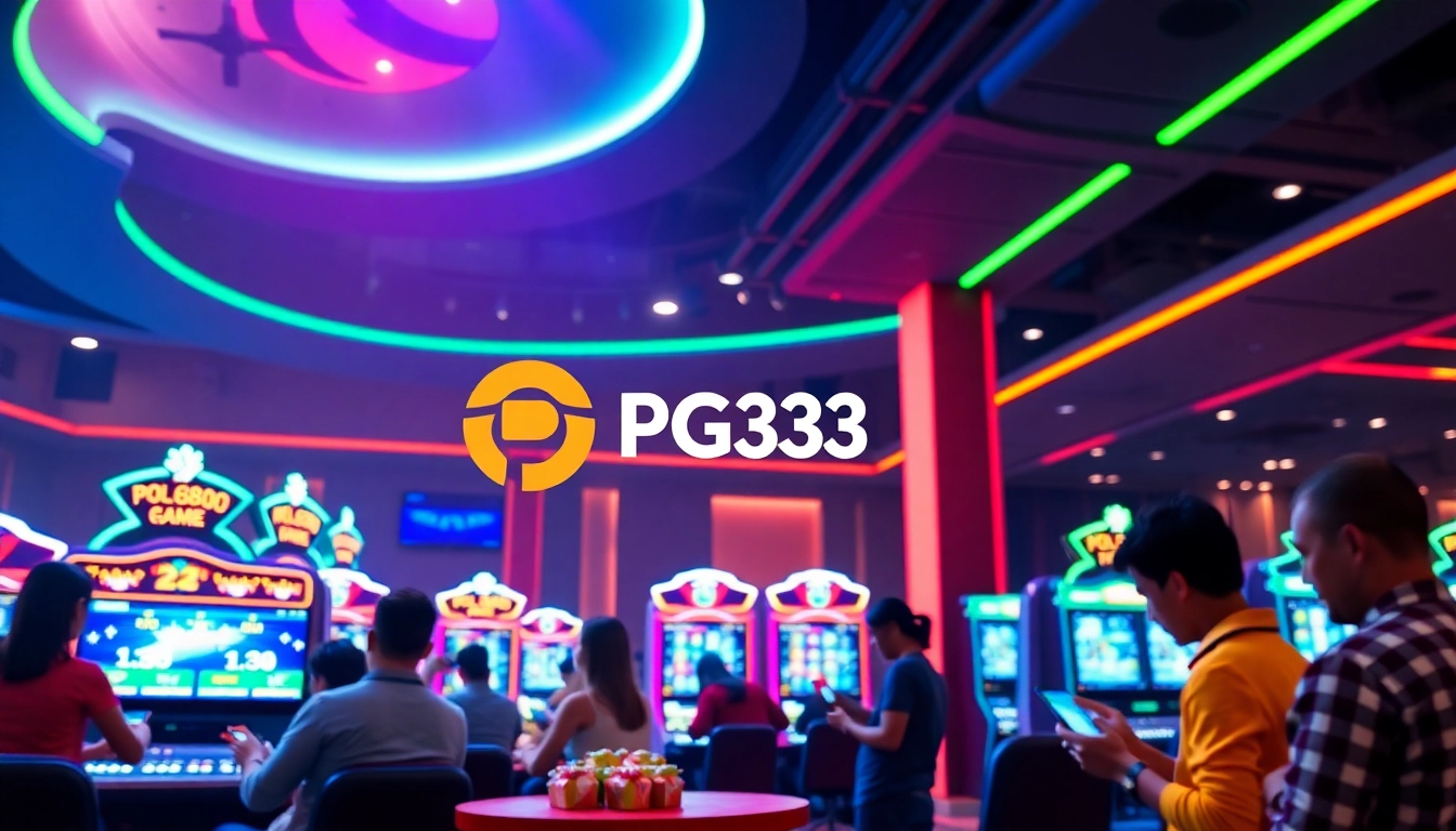 PG333 online slot platform highlighting user engagement with vibrant game interface and seamless payment system.