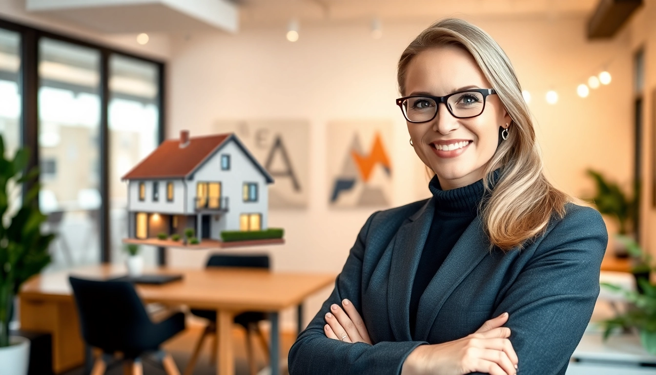 Erfahrener Immobilienmakler Grevenbroich präsentiert Immobilien in professionellem Ambiente, symbolisiert Vertrauen und Marktkenntnis.