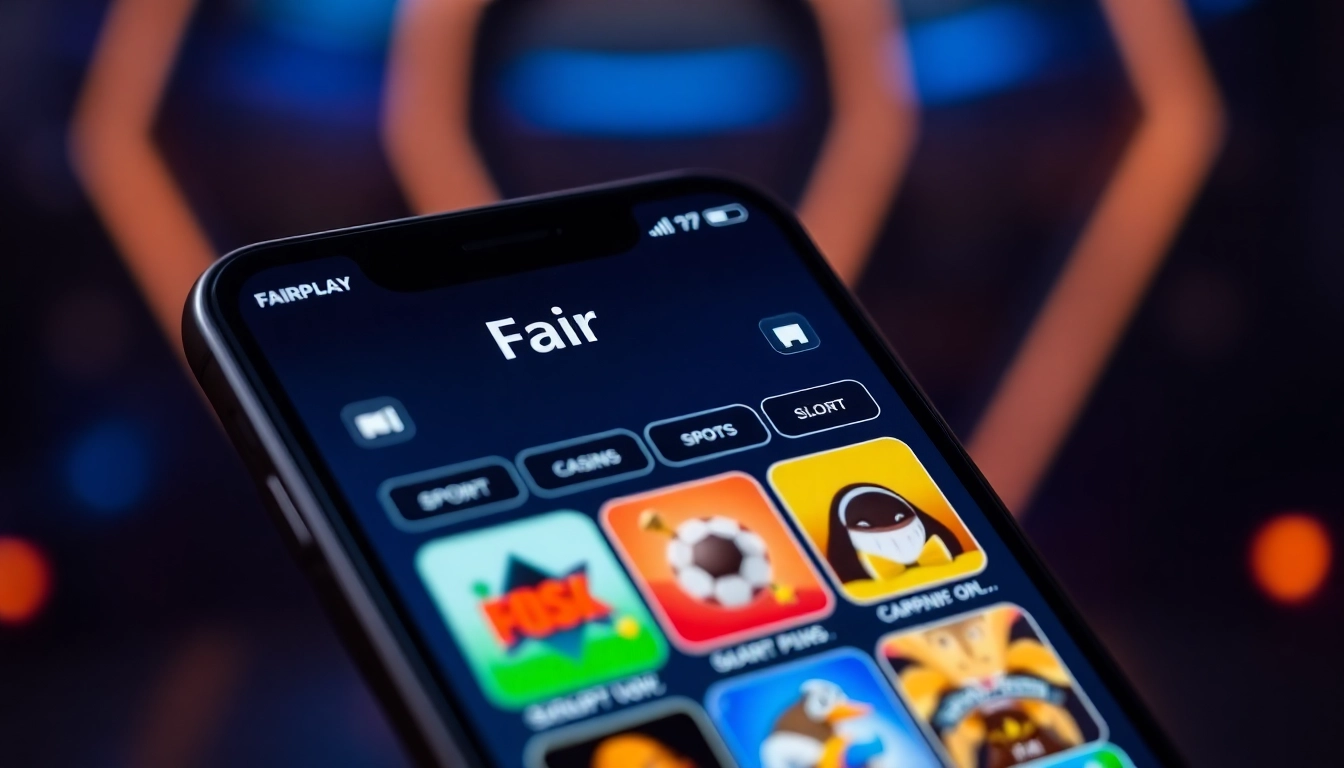 Using the fairplay app for seamless sports betting and casino games on your mobile device with real-time updates and secure transactions.