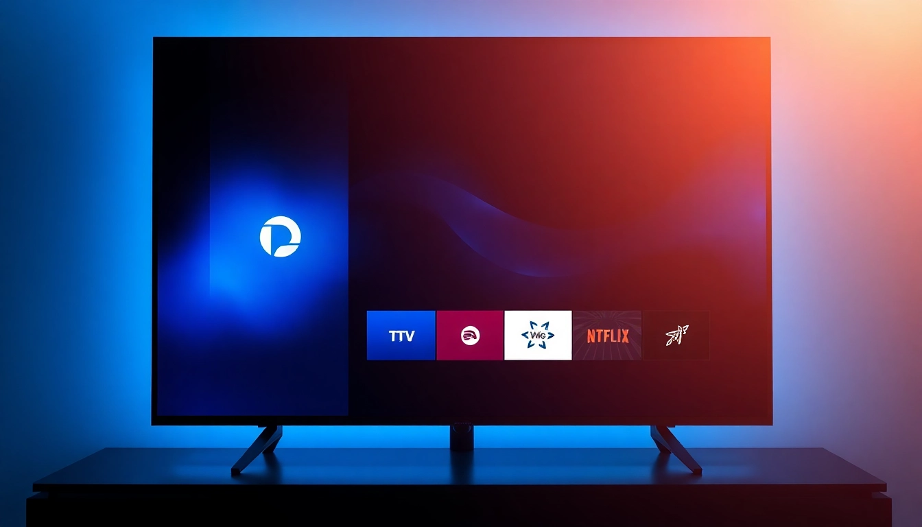 Screenshot of Atlas Pro ONTV IPTV interface on Android device with live channels and VOD options, emphasizing easy navigation and high-quality streaming.
