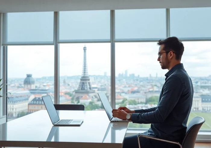 Remote freelance jobs France allow professionals to work flexibly from stylish home offices in