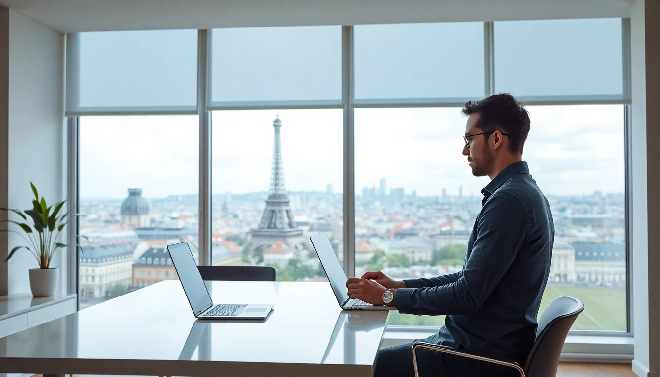Remote freelance jobs France allow professionals to work flexibly from stylish home offices in