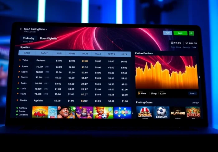 Fairplay24 online betting platform showcasing sports and casino games with vibrant visuals and